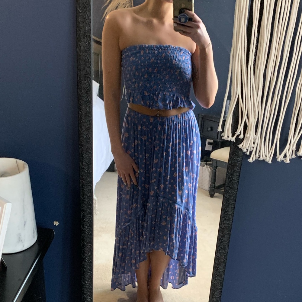 Two Piece American Eagle Maxi Dress